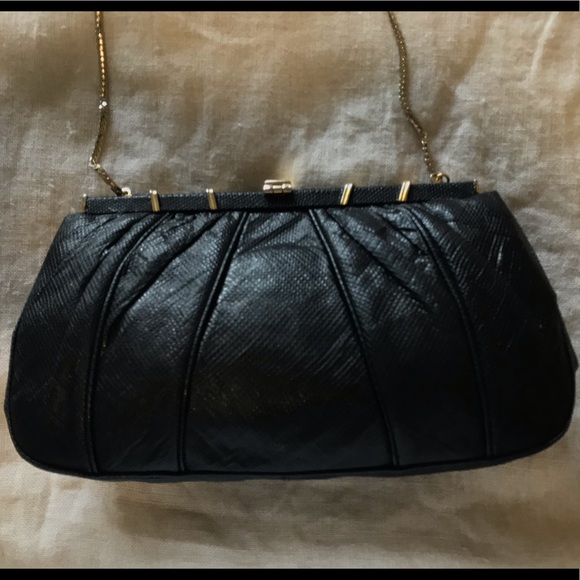 JUDITH LEIBER VINTAGE Karung Snakeskin Bag - Picture 2 of 14